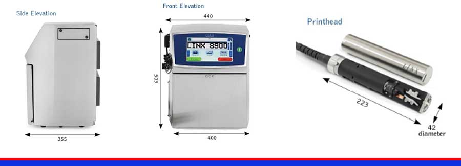 Máy in phun Linx 8900